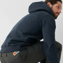 Fju00e4llru00e4ven Alltagsbekleidung|Pullover & Hoodies-Fjällräven - Fjällräven Logo Hoodie - Hoodie