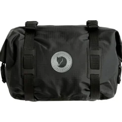 Fju00e4llru00e4ven Taschen|Taschen-Fjällräven - Hoja Handlebar Rolltop - Lenkertasche Black