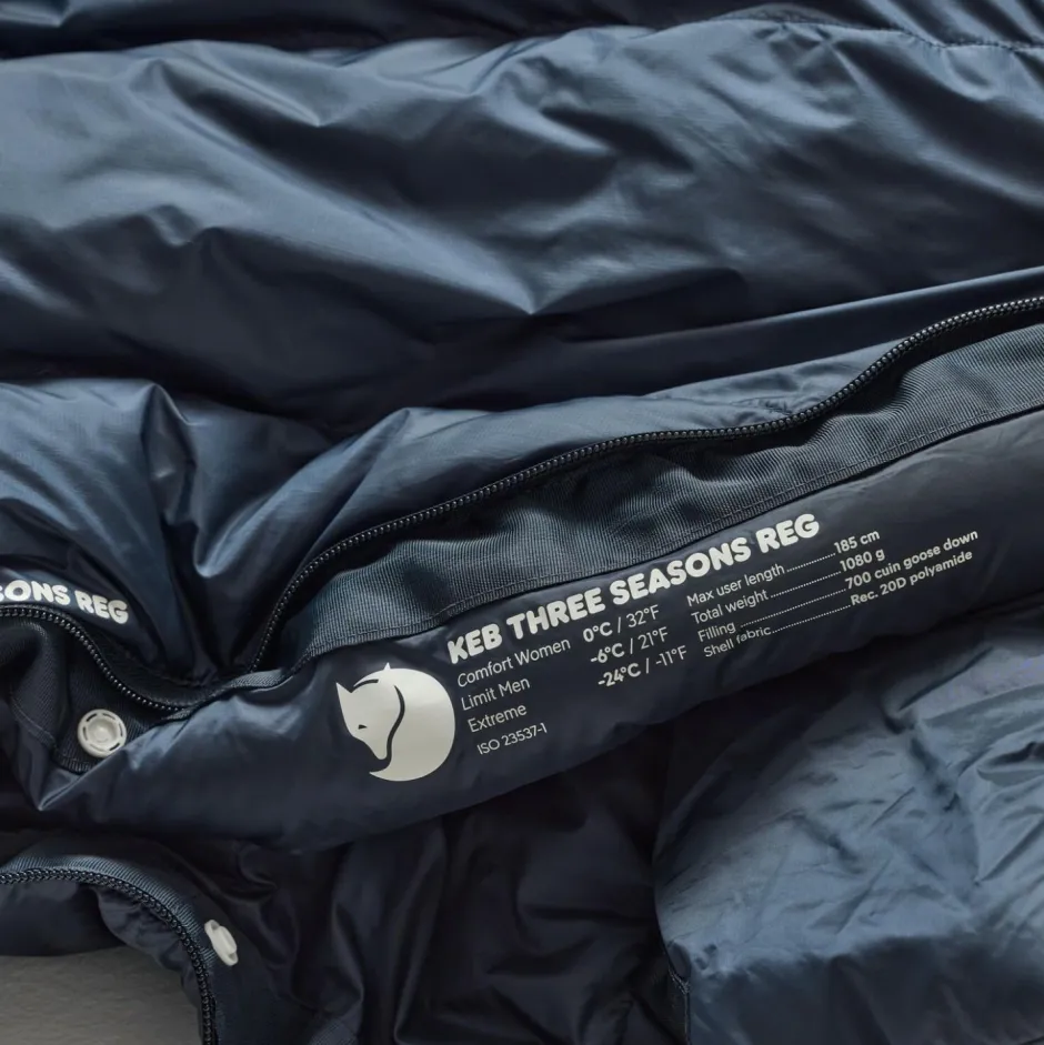 Fju00e4llru00e4ven Fjällräven - Keb Three Seasons - Daunenschlafsack
