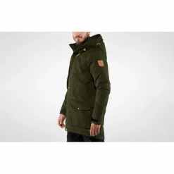 Fju00e4llru00e4ven Alltagsbekleidung|Winterjacken-Fjällräven - Singi Wool Padded Parka - Mantel