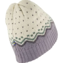 Fju00e4llru00e4ven Alltagsbekleidung|Wanderbekleidung-Fjällräven - Övik Knit Hat - Mütze Chalk White