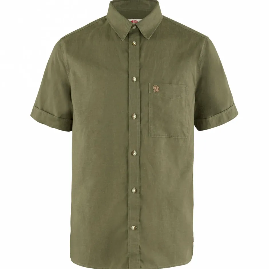 Fju00e4llru00e4ven Alltagsbekleidung|Wanderbekleidung-Fjällräven - Övik Travel Shirt S/S - Hemd