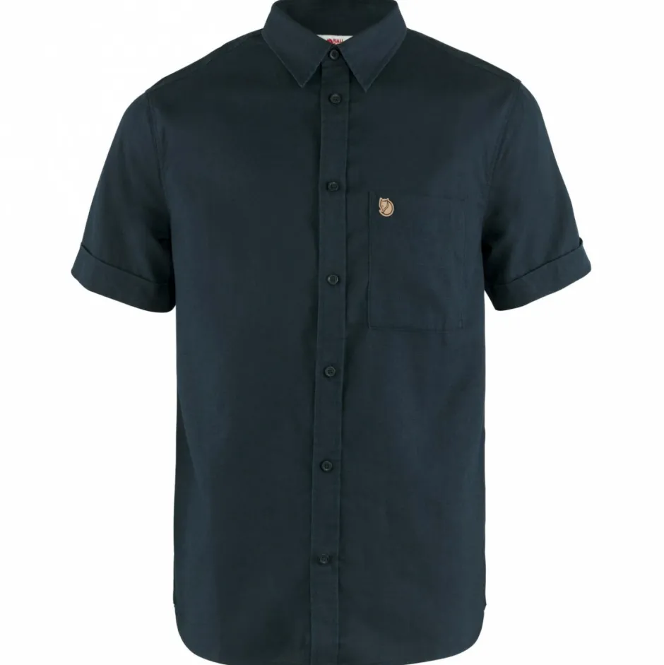 Fju00e4llru00e4ven Alltagsbekleidung|Wanderbekleidung-Fjällräven - Övik Travel Shirt S/S - Hemd