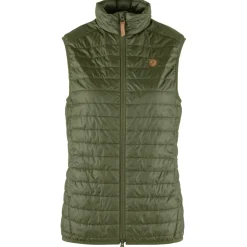 Fju00e4llru00e4ven Fjällräven - Women's Abisko Padded Vest - Kunstfaserweste Laurel Green Hot