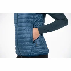 Fju00e4llru00e4ven Fjällräven - Women's Abisko Padded Vest - Kunstfaserweste Laurel Green Hot