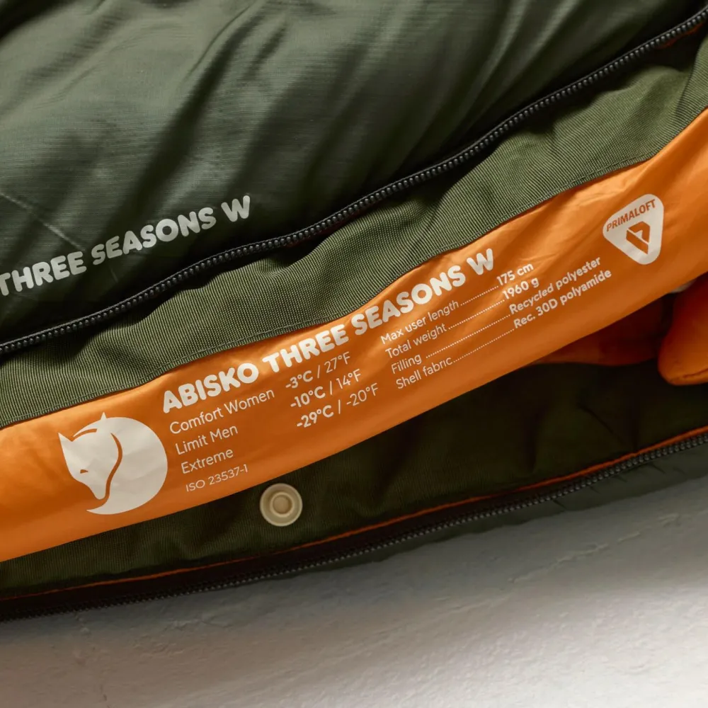 Fjällräven - Women's Abisko Three Seasons - Kunstfaserschlafsack < Fju00e4llru00e4ven Online