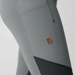 Fju00e4llru00e4ven Fjällräven - Women's Abisko Värm Trekking Tights - Leggings Deep Patina / Iron Grey New