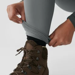 Fju00e4llru00e4ven Fjällräven - Women's Abisko Värm Trekking Tights - Leggings Deep Patina / Iron Grey New