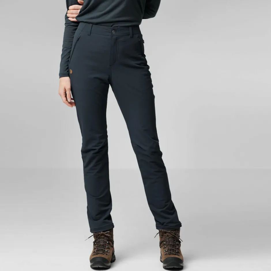 Fju00e4llru00e4ven Trekkingbekleidung|Winterhosen-Fjällräven - Women's Abisko Winter Stretch Trousers - Winterhose Black