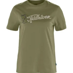 Fju00e4llru00e4ven Fjällräven - Women's Archive Logo T-Shirt - T-Shirt New