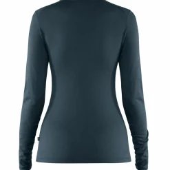 Fju00e4llru00e4ven Trekkingbekleidung|Merinounterwäsche-Fjällräven - Women's Bergtagen Thinwool L/S - Merinounterwäsche Mountain Blue