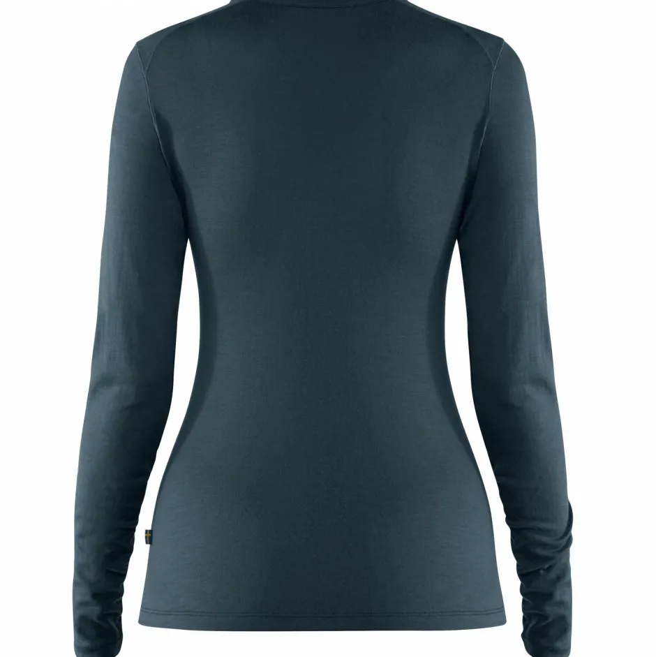 Fju00e4llru00e4ven Trekkingbekleidung|Merinounterwäsche-Fjällräven - Women's Bergtagen Thinwool L/S - Merinounterwäsche Mountain Blue