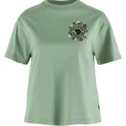 Fju00e4llru00e4ven Fjällräven - Women's Fjällblomster Logo T-Shirt - T-Shirt Sale
