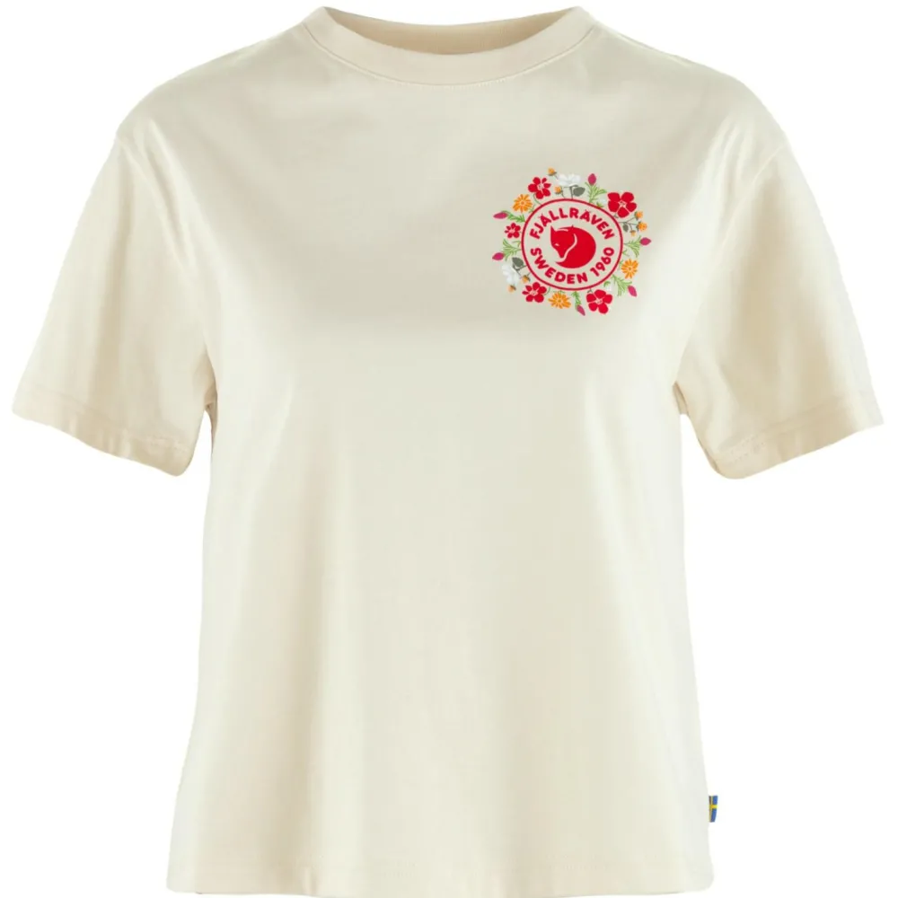 Fju00e4llru00e4ven Fjällräven - Women's Fjällblomster Logo T-Shirt - T-Shirt Sale