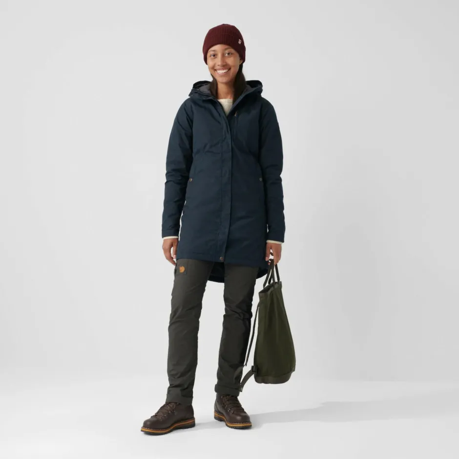 Fju00e4llru00e4ven Wanderbekleidung|Winterjacken-Fjällräven - Women's Kiruna Padded Parka - Mantel