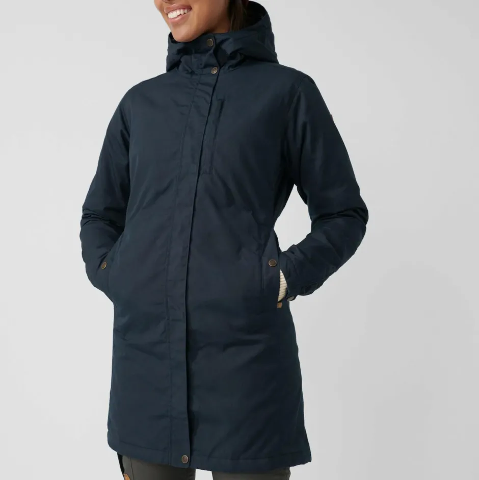 Fju00e4llru00e4ven Wanderbekleidung|Winterjacken-Fjällräven - Women's Kiruna Padded Parka - Mantel