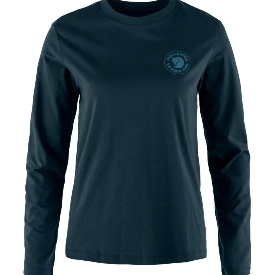 Fju00e4llru00e4ven Kletterbekleidung|Shirts, Hemden & Longsleeves-Fjällräven - Women's 1960 Logo T-Shirt L/S - Longsleeve
