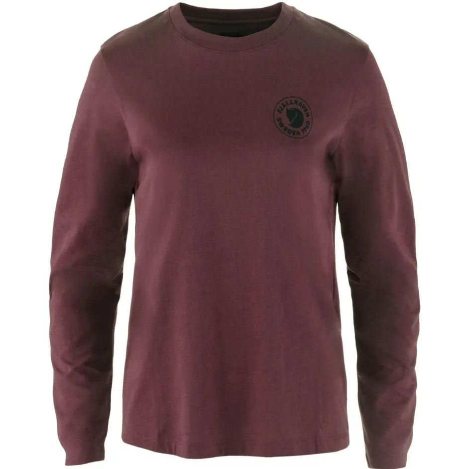 Fju00e4llru00e4ven Kletterbekleidung|Shirts, Hemden & Longsleeves-Fjällräven - Women's 1960 Logo T-Shirt L/S - Longsleeve