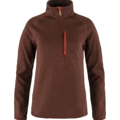 Fju00e4llru00e4ven Trekkingbekleidung|Wanderbekleidung-Fjällräven - Women's Övik Fleece Half Zip - Fleecepullover