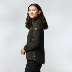 Fju00e4llru00e4ven Trekkingbekleidung|Wanderbekleidung-Fjällräven - Women's Övik Fleece Half Zip - Fleecepullover