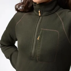 Fju00e4llru00e4ven Trekkingbekleidung|Wanderbekleidung-Fjällräven - Women's Övik Fleece Half Zip - Fleecepullover