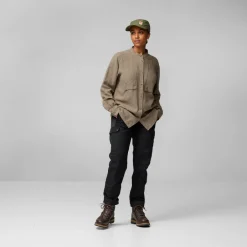 Fju00e4llru00e4ven Alltagsbekleidung|Shirts, Hemden & Longsleeves-Fjällräven - Women's Övik Hemp Shirt L/S - Hemd