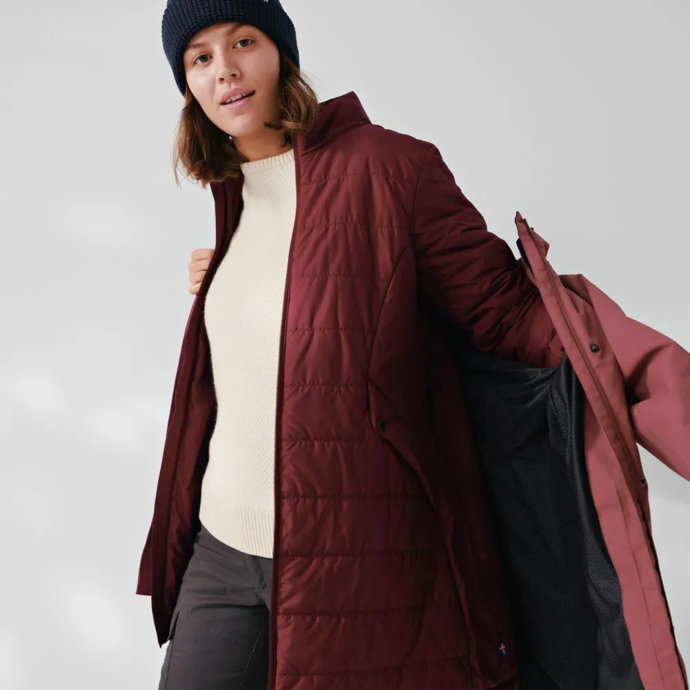 Fju00e4llru00e4ven Fjällräven - Women's Visby 3 in 1 Jacket - Parka Discount