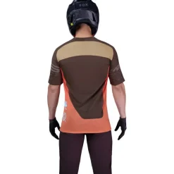 FOX Racing Fahrradbekleidung|Radtrikots-- Flexair S/S Jersey Elevated - Radtrikot Cocoa