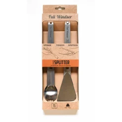 FullWindsor Trekkingausrüstung|Outdoor-Küche-- Splitter - Besteck Silver