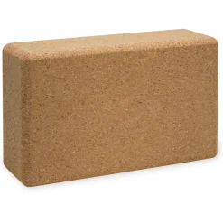GAIAM Fitness-Ausrüstung-- Cork Brick - Yogablock Brown