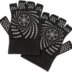 GAIAM Fitness-Ausrüstung-- Women's Grippy Yoga Gloves - Sonstiges Yogazubehör Dark Grey