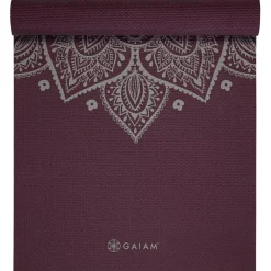 - Sundial Flower Yoga Mat 5 mm Classic Printed - Yogamatte < GAIAM New