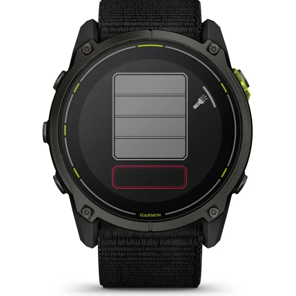 Garmin - Enduro 3 - Multifunktionsuhr Black / Carbon Grey Discount