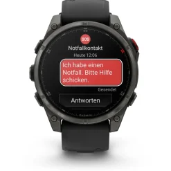 Garmin - Fenix 8 Pro 47 mm - Multifunktionsuhr Amoled Sapphire Black / Carbon Grey Titan Dlc Online