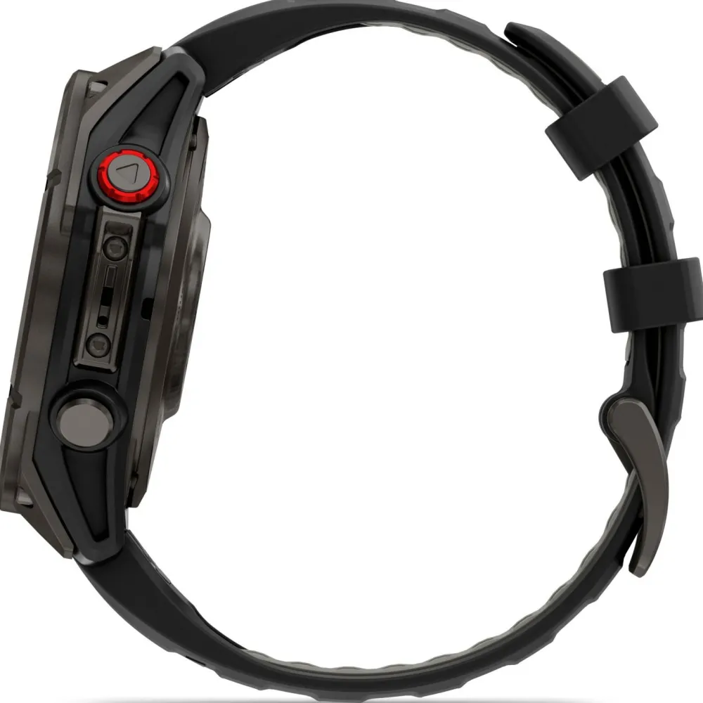 Garmin - Fenix 8 Pro 47 mm - Multifunktionsuhr Amoled Sapphire Black / Carbon Grey Titan Dlc Online