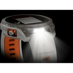 Garmin - Fenix 7 Pro Sapphire Solar - Multifunktionsuhr Carbon Grey DLC Titan with Black Band Sale