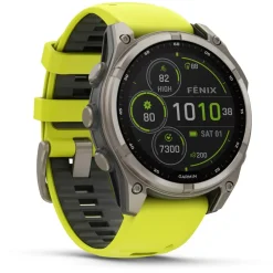 Garmin Uhren-- Fenix 8 Solar Sapphire - Multifunktionsuhr
