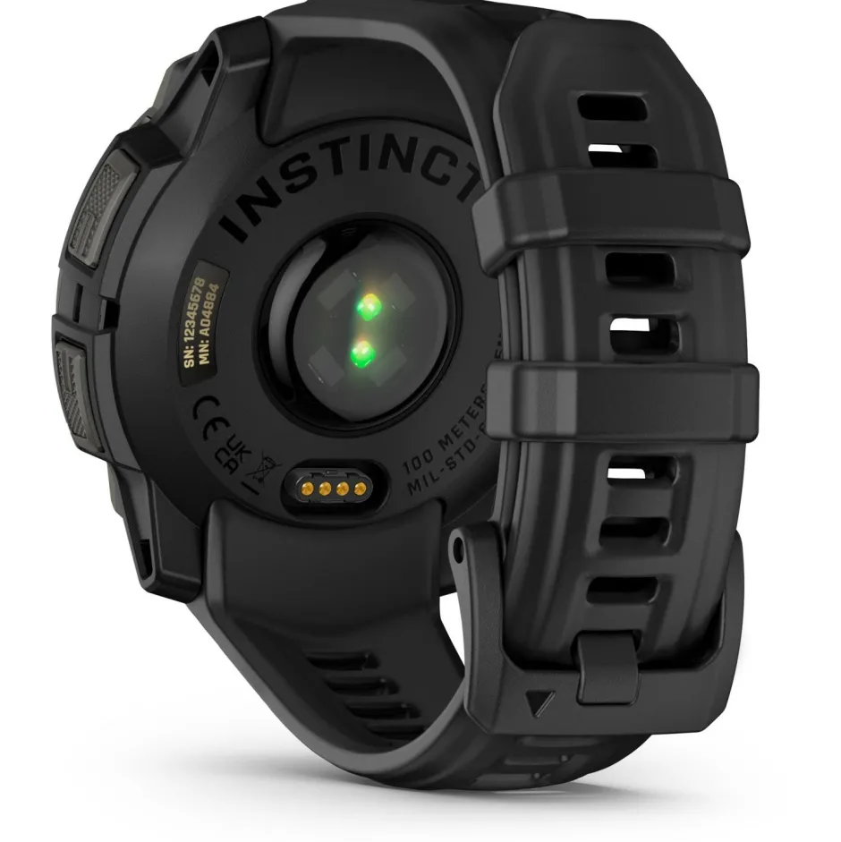 Garmin Pulsuhren|Laufausrüstung-- Instinct 3 Amoled 45 mm - Multifunktionsuhr