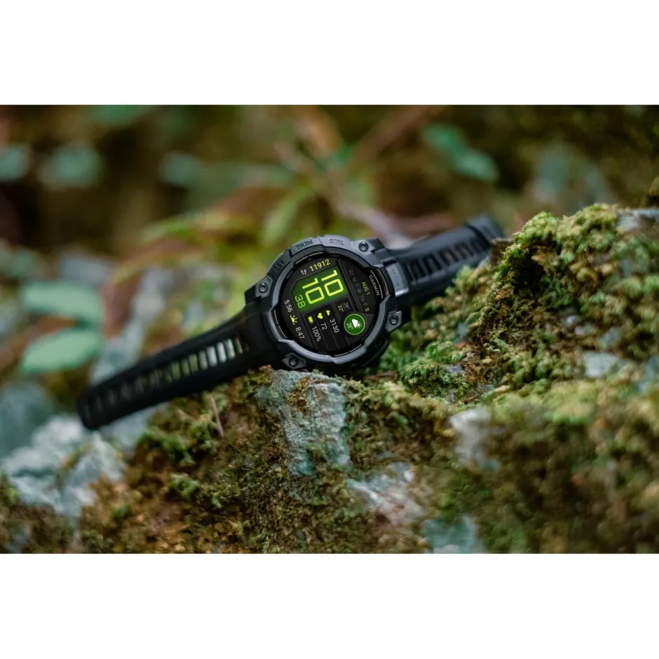 Garmin Pulsuhren|Laufausrüstung-- Instinct 3 Amoled 45 mm - Multifunktionsuhr