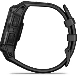 Garmin Pulsuhren|Laufausrüstung-- Instinct 3 Solar Tactical Edition 45 mm - Multifunktionsuhr Black / Black