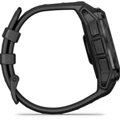 Garmin Pulsuhren|Laufausrüstung-- Instinct 3 Solar Tactical Edition 45 mm - Multifunktionsuhr Black / Black