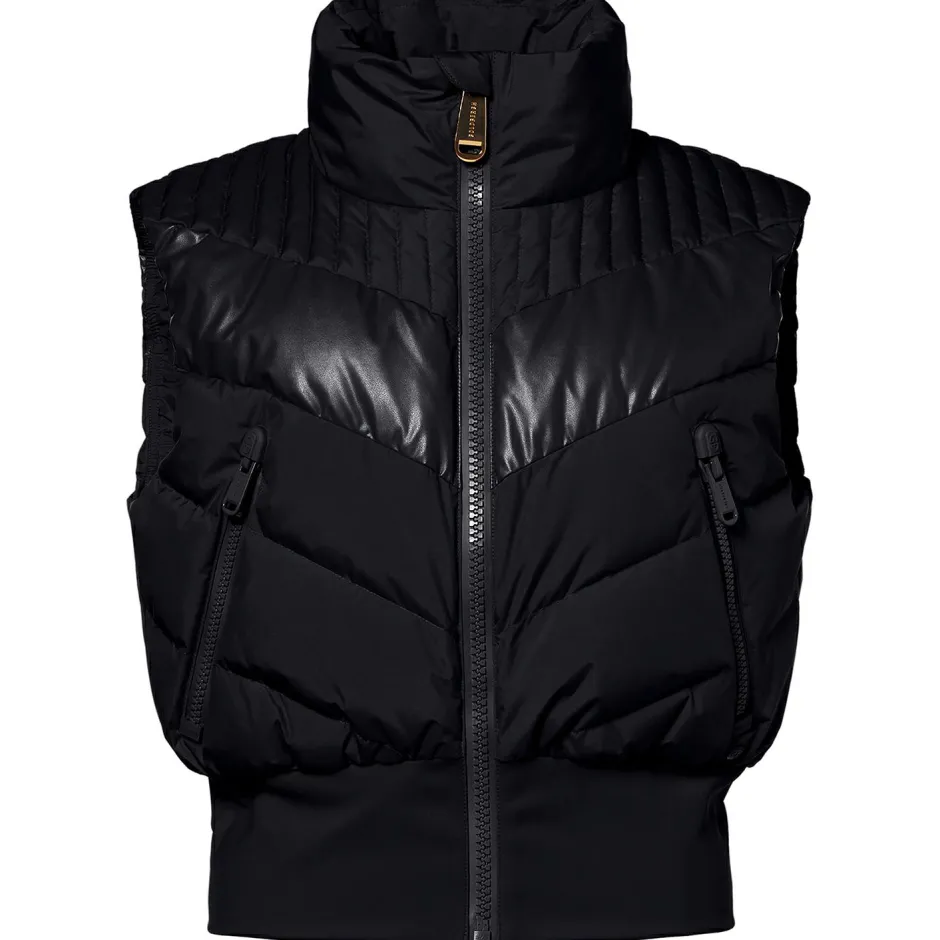 Goldbergh Skibekleidung|Westen-- Women's Sole Bodywarmer - Daunenweste Black