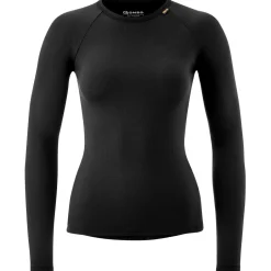 Gonso Fahrradbekleidung|Radunterwäsche-- Women's Essential U Shirt Longsleeve - Radunterhemd Black