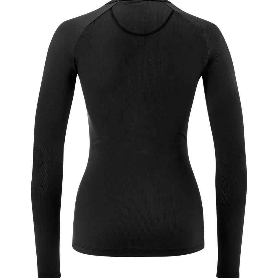 Gonso Fahrradbekleidung|Radunterwäsche-- Women's Essential U Shirt Longsleeve - Radunterhemd Black