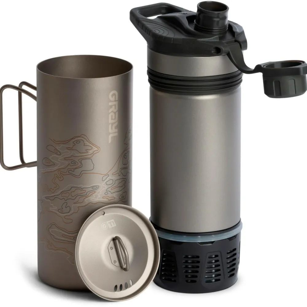 - GeoPress Purifier Titanium Bottle - Wasserfilter < GRAYL Sale