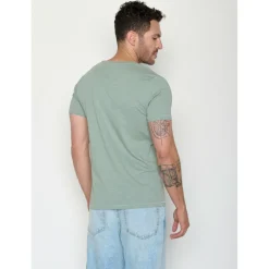 GreenBomb Alltagsbekleidung|T-Shirts-- Bike Crop Spice T-Shirt - T-Shirt Soft Sage