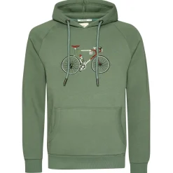 GreenBomb Alltagsbekleidung|Pullover & Hoodies-- Bike Enzo Simple Trek Hoodie - Hoodie Soft Sage