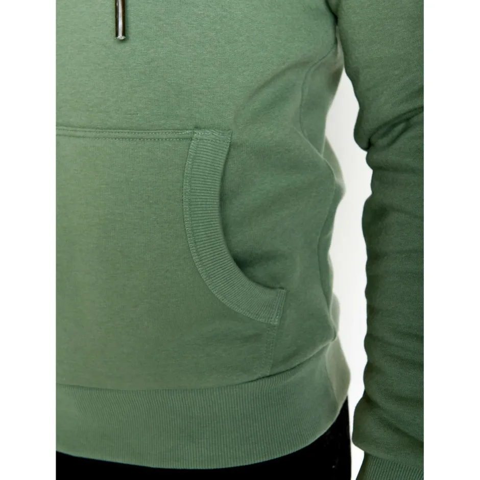 GreenBomb Alltagsbekleidung|Pullover & Hoodies-- Bike Enzo Simple Trek Hoodie - Hoodie Soft Sage