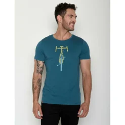 GreenBomb - Bike Front tap Guide T-hirt - T-hirt