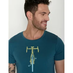 GreenBomb - Bike Front tap Guide T-hirt - T-hirt